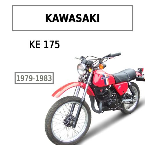 1979-1983 Kawasaki KE175 Service Repair Manual PDF - cover