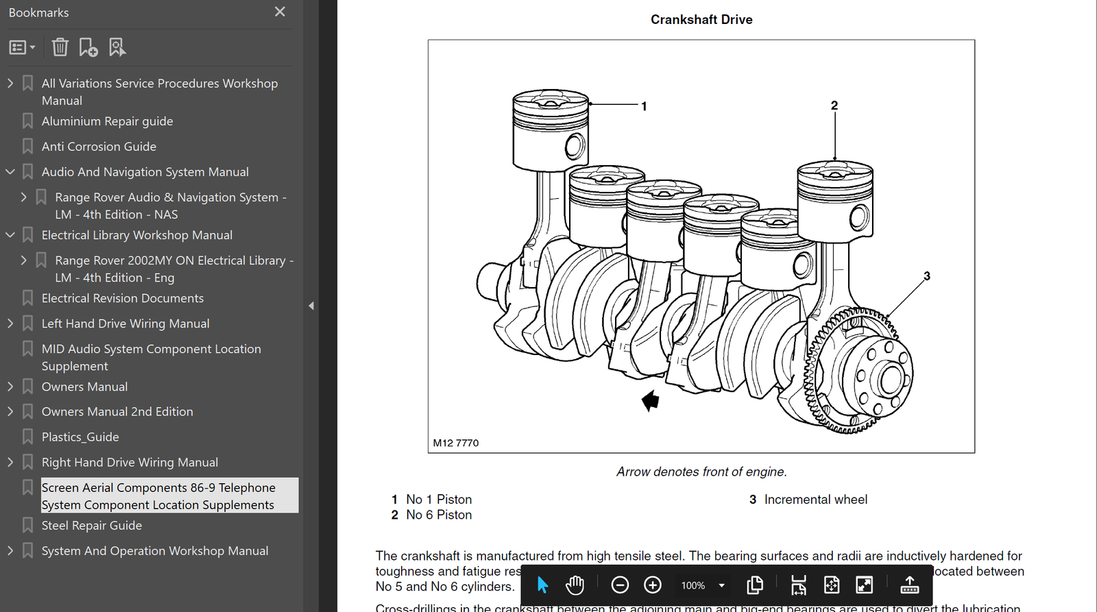 2002-2006 Range Rover L322 3.0 TD6 4.4 V8 Workshop Manual PDF - preview 1