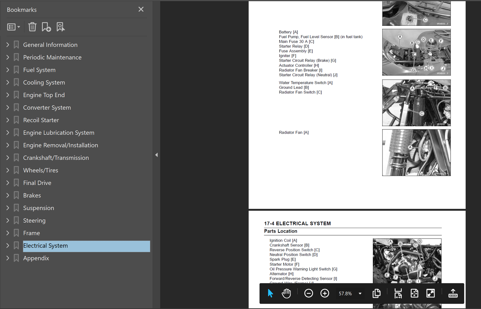 2005-2013 Kawasaki Brute Force 650 KVF650 Service Manual PDF - preview 2