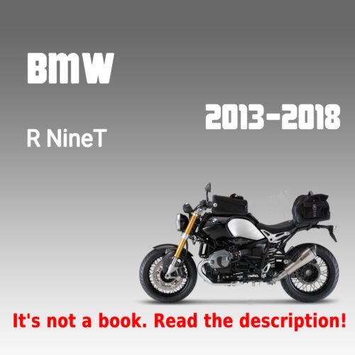 2013-2018 BMW R nineT Service Manual PDF - cover