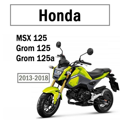 2013-2018 Honda Grom 125 MSX125 Service Repair Manual PDF - cover