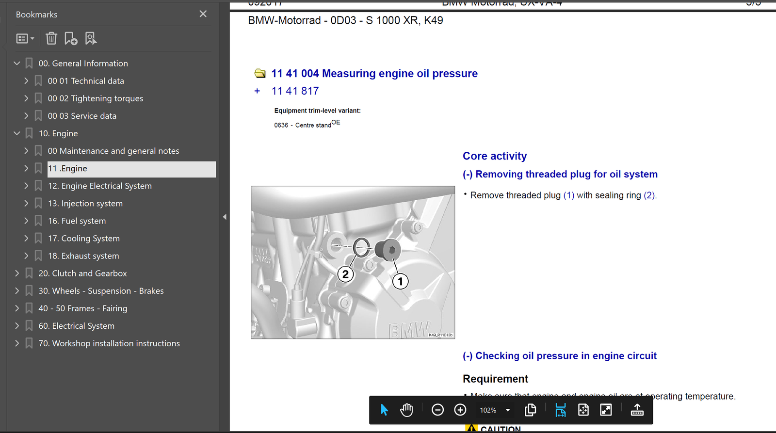 2014-2019 BMW S1000XR Workshop Service Manual PDF - preview 3