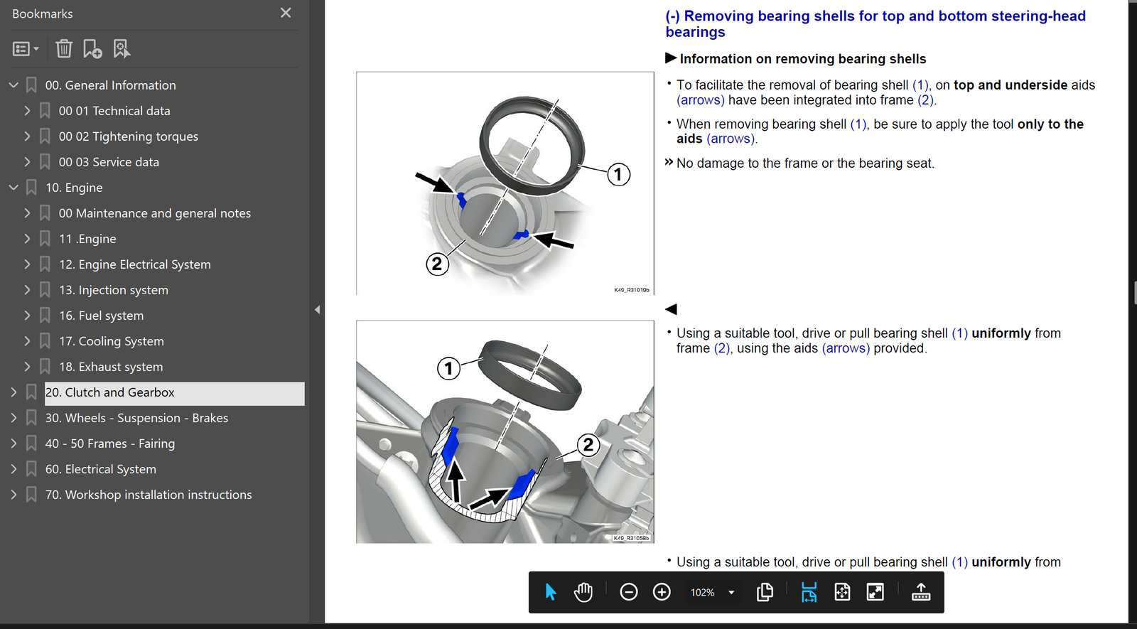 2014-2019 BMW S1000XR Workshop Service Manual PDF - preview 4