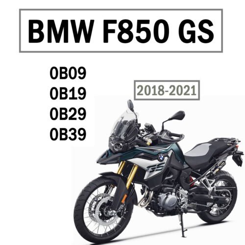 2018-2021 BMW F850GS Workshop Manual PDF - cover