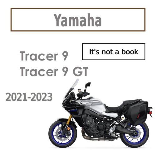 2021-2023 Yamaha Tracer 9 and Tracer 9 GT Workshop Service Manual PDF - cover