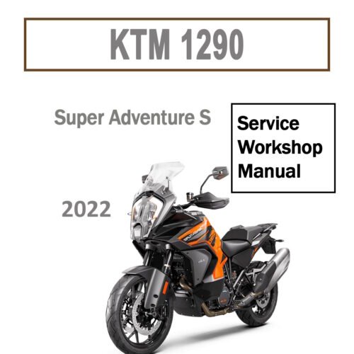 2022 KTM 1290 Super Adventure S Service Repair Manual PDF - cover