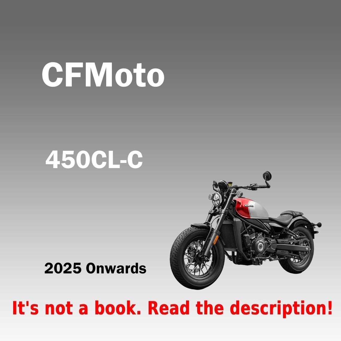 2025-2026 CFMoto 450CL-C Workshop Service Manual PDF - cover