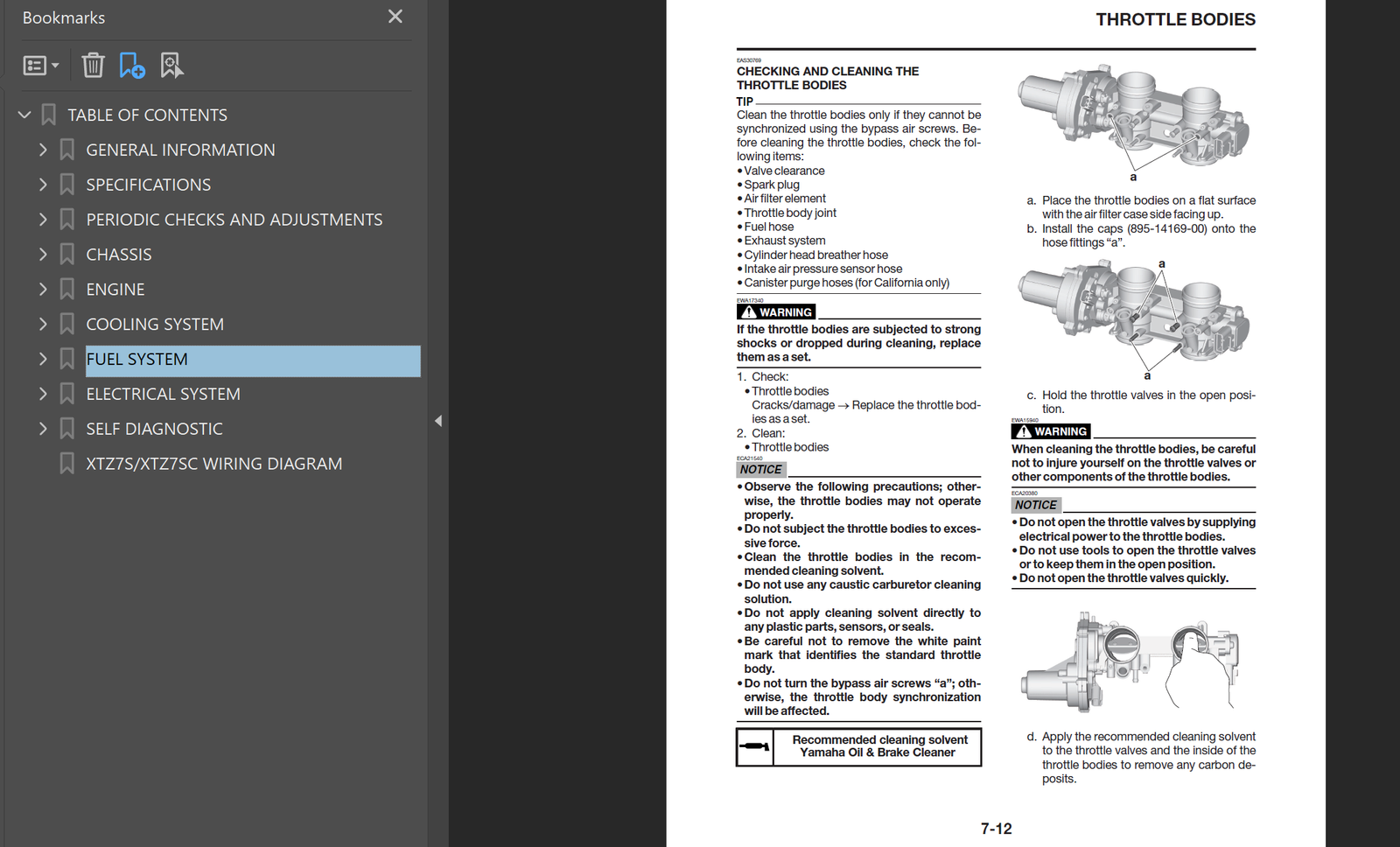 2025-2026 Yamaha Tenere 700 Service Repair Manual PDF - preview 2
