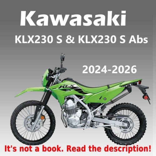 2024-2026 Kawasaki KLX230 S ABS Service Manual PDF 99832-0314-04 - cover