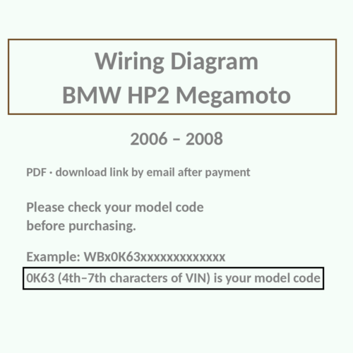 BMW HP2 Megamoto wiring diagram PDF