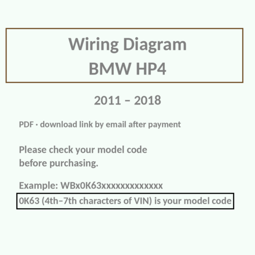 BMW HP4 wiring diagram PDF