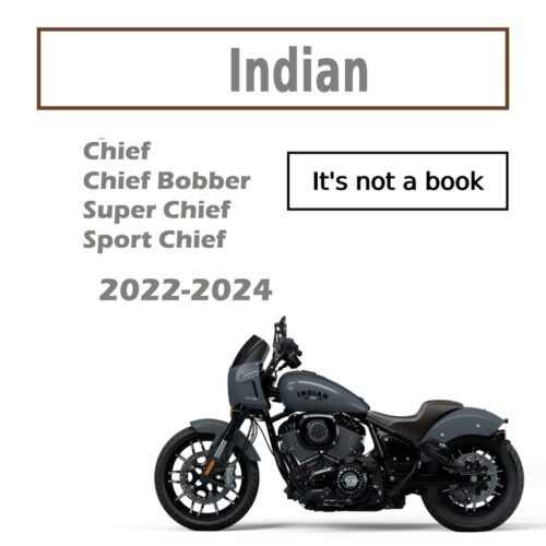 2022-2024 Indian Chief, Chief Bobber, Super Chief Service Manual PDF