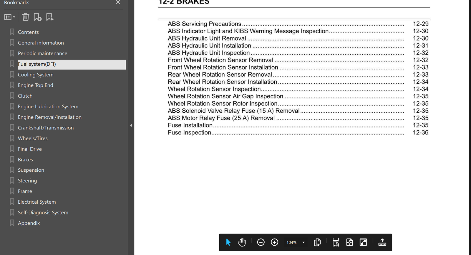 2024-2025 Kawasaki Ninja ZX-6R (ZX636J/K) Workshop Service Manual - Image 3